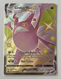 Crobat VMAX SWSH099 - Rare Promo Full Art - Pokemon Card NM - 1¢ start! - Image 1