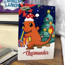 Charmander Cracked Ice Holo Pokemon 2024 Card Database Merry Christmas, Rare - Image 5