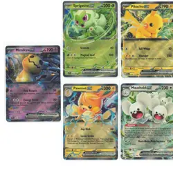 Pikachu + Friends Card Lot 9 cards + 1 Jumbo Pikachu Vmax Promo 088 - Image 3