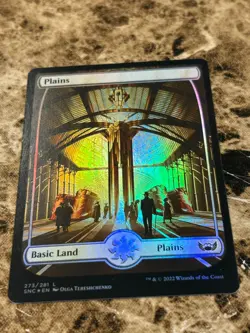 PLAINS #273 Magic MTG Streets of New Capenna Full Art Foil - Image 1