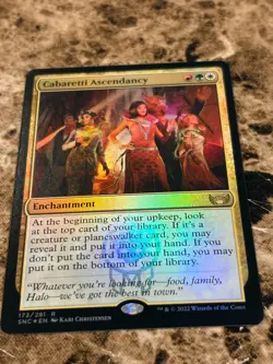 CABARETTI ASCENDANCY Magic MTG Streets of New Capenna Foil - Image 1