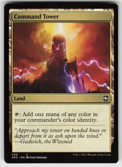 Command Tower C Commander: Adventures in the Forgotten Realms 230 MTG - Image 1