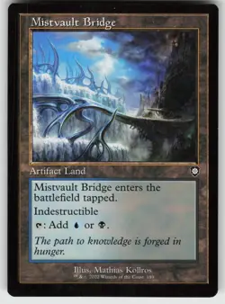 Mistvault Bridge (Retro Frame) C Commander: The Brothers' War 189 MTG - Image 1