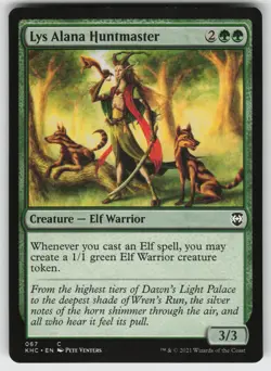 Lys Alana Scarblade U Commander: Kaldheim 50 MTG - Image 1