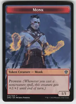 Monk Token T Dominaria United 14 MTG - Image 1