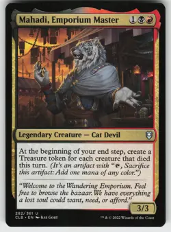 Mahadi, Emporium Master U Commander Legends: Battle for Baldur's Gate 282 MTG - Image 1