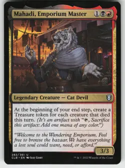 Mahadi, Emporium Master U Commander Legends: Battle for Baldur's Gate 282 MTG - Image 1