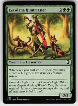 Lys Alana Huntmaster C Commander: Kaldheim 67 MTG - Image 1