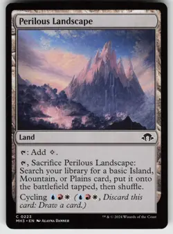 Perilous Landscape C Modern Horizons 3 223 MTG - Image 1