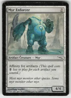 Myr Enforcer C Mirrodin 211 MTG - Image 1