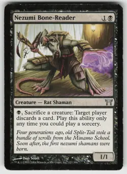 Nezumi Bone-Reader U Champions of Kamigawa 127 MTG - Image 1
