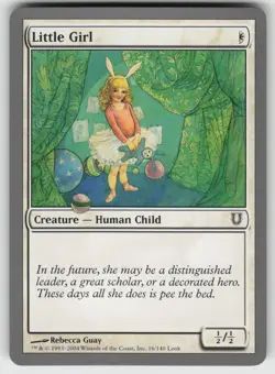 Little Girl C Unhinged 16 MTG - Image 1