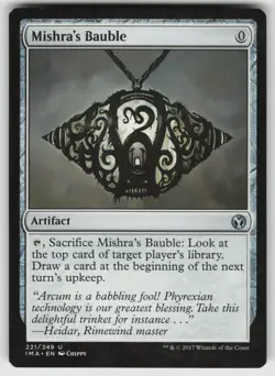 Mishra's Bauble U Iconic Masters 221 MTG - Image 1