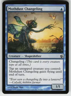 Mothdust Changeling C Morningtide 42 MTG - Image 1