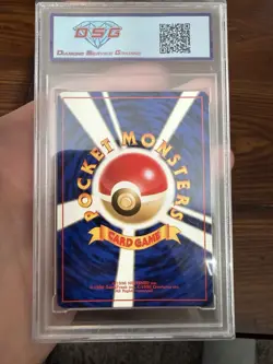 1999 Topps Pokemon TV #63 Abra Foil Logo Blu PSA 7 NM - Image 2