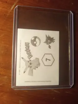 Rattata #7 2024 POKEMON Last Evolution Sticker PERU Limited Edition Foil - Image 3