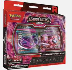 Pokemon Team Rocket's Mewtwo ex League Battle Deck Sealed Presale - Ships 11/07 - Image 1