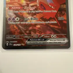 Pokemon TCG Latias ex 239/191 Sv08: Surging Sparks Special Illustration Holo NM - Image 2
