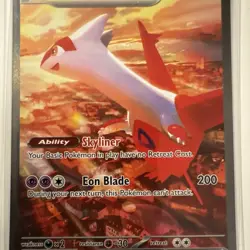 Pokemon TCG Latias ex 239/191 Sv08: Surging Sparks Special Illustration Holo NM - Image 5
