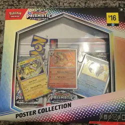 Prismatic Evolutions Poster Collection Sealed Set Of 6 Pokemon mega evolutions - Image 2