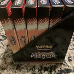 Prismatic Evolutions Poster Collection Sealed Set Of 6 Pokemon mega evolutions - Image 3