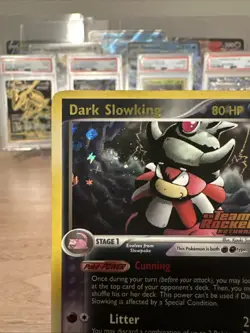 Pokemon Dark Slowking 9/109 Reverse Holo Team Rocket Returns LP Condition - Image 2