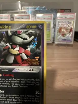 Pokemon Dark Slowking 9/109 Reverse Holo Team Rocket Returns LP Condition - Image 3
