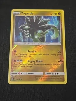 Zygarde 49/70 Dragon Majesty Reverse Holo Rare Pokemon TCG Light Played - Image 1