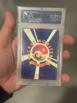 PSA 5 Pokemon 1999 Japanese Masaki Vending Promo Machamp Holo #68 - Image 2