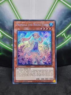 Yugioh Primula the Rikka Fairy SESL-EN015 Secret Rare 1st Edition NM - Image 1