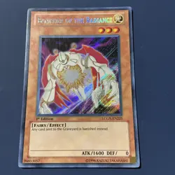 *** BANISHER OF THE RADIANCE *** SECRET RARE 1ST EDITION LCGX-EN225 YUGIOH! - Image 1