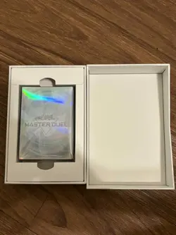 Yugioh White Tcg Master Duel Sleeves With Box Sealed Sleeves 100 Count NYCC - Image 1