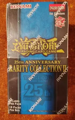 25th Anniversary Rarity Collection II (2) Booster Box YuGiOh English Sealed - Image 1