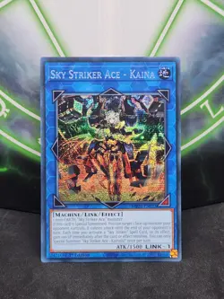 Yugioh Sky Striker Ace - Kaina MP20-EN023 Prismatic Secret Rare 1st Edition NM - Image 1