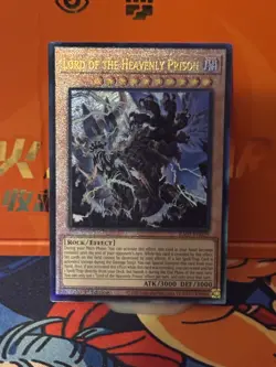 Yugioh! Lord of the Heavenly Prison RA03-EN029 - Prismatic Ultimate Rare NM/M - Image 1