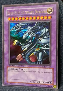 Blue-Eyes Ultimate Dragon JMP-EN005 Shonen Jump Magazine Promos Limited YUGIOH - Image 1