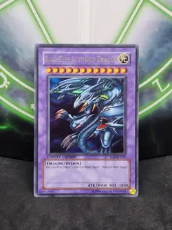 Yugioh Blue-Eyes Ultimate Dragon JMP-EN005 Ultra Rare Promo MP - Image 1