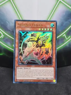 Yugioh Artifact Lancea DUDE-EN033 Ultra Rare 1st Edition NM - Image 1