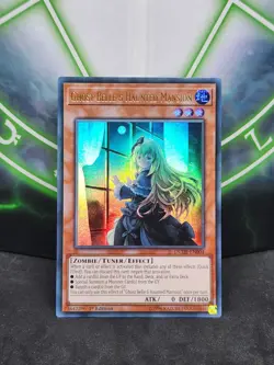 Yugioh Ghost Belle & Haunted Mansion DUDE-EN004 Ultra Rare 1st Edition NM - Image 1