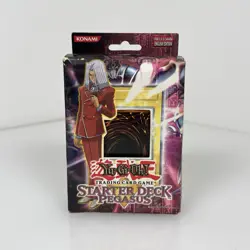 YUGIOH Starter Deck Pegasus Unlimited - Opened Not Complete - Image 1