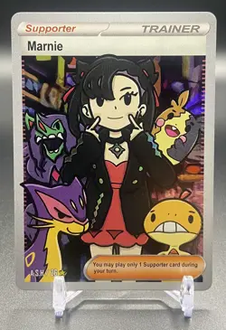 Marnie #26 - After Skool Hobby Generation One Pokemon Fan Art Trainer Card - Image 1