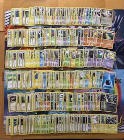 Vintage Pokemon Card Lot Fire Ninetales Lugia Energy Jirachi Etc 290+ - Image 1