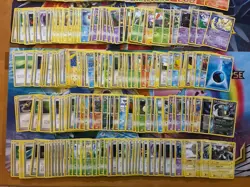 Vintage Pokemon Card Lot Fire Ninetales Lugia Energy Jirachi Etc 290+ - Image 3