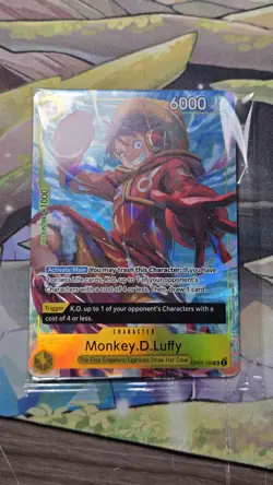 Monkey.D.Luffy (Illustration Box Vol.3) OP07-109 One Piece Promotion Cards Foil - Image 1