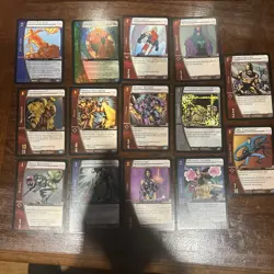 2004 UPPER DECK MARVEL VS SYSTEM Lot of 14 CARDS - Image 1