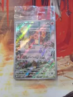 Pokemon TCG Obsidian Flames Charmander #044 SVP Black Star Promo Card, Sealed - Image 1