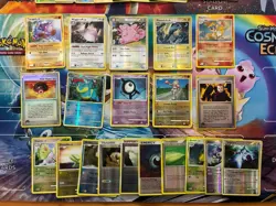 Vintage Pokemon Card Lot Reverse Holo Fire Clefable Wigglytuff Latios - Image 2