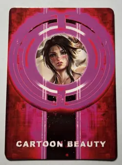 SEXY HEROINE WAIFU Lara Croft TOMB RAIDER ACG PREMIUM HOLOFOIL CARD NM - Image 2