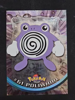 Topps Pokemon Tv Animation Series Poliwhirl Foil Card - Image 1