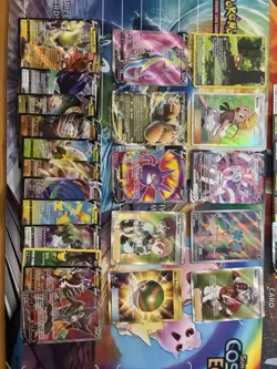 Pokemon Card Full Art Alt Art Fire Sylveon Dragonite Crobat - Image 2